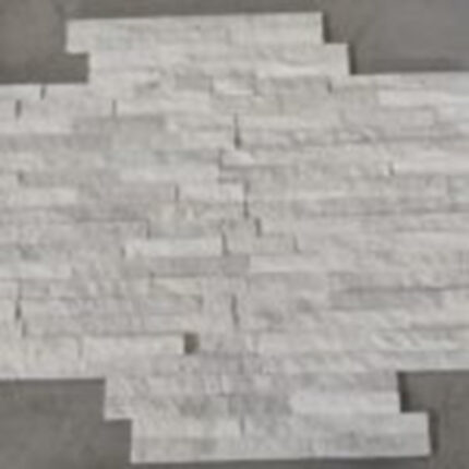 White staggered four cultural stones